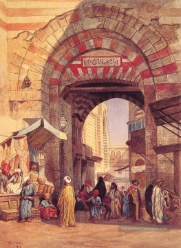 Le bazar maure Persique Egyptien Indien Edwin Lord Weeks Peinture à l'huile